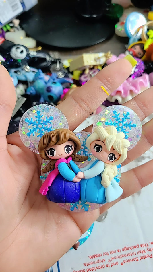 Magical Snow Queen and sister